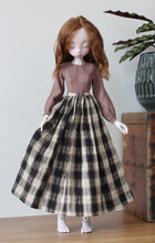 Load image into Gallery viewer, Ooak Long Plaid Skirt

