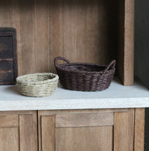 Load image into Gallery viewer, Set of two hand woven baskets
