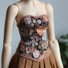 Load image into Gallery viewer, Flower corset.
