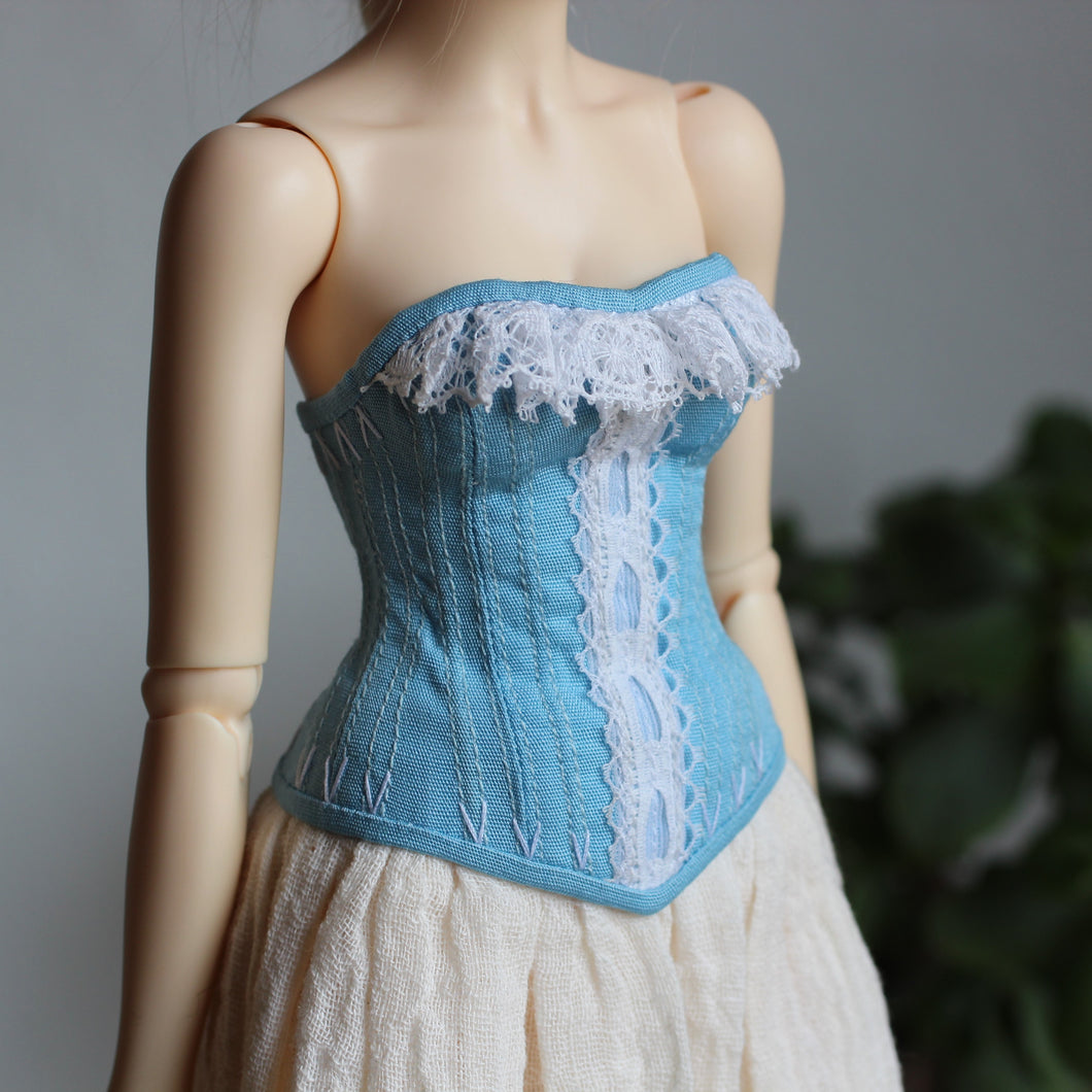 Baby blue corset A (Limited)