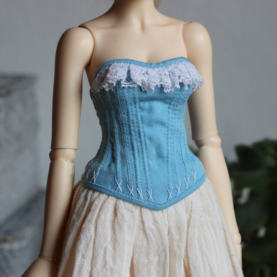 Baby blue corset B (Limited)