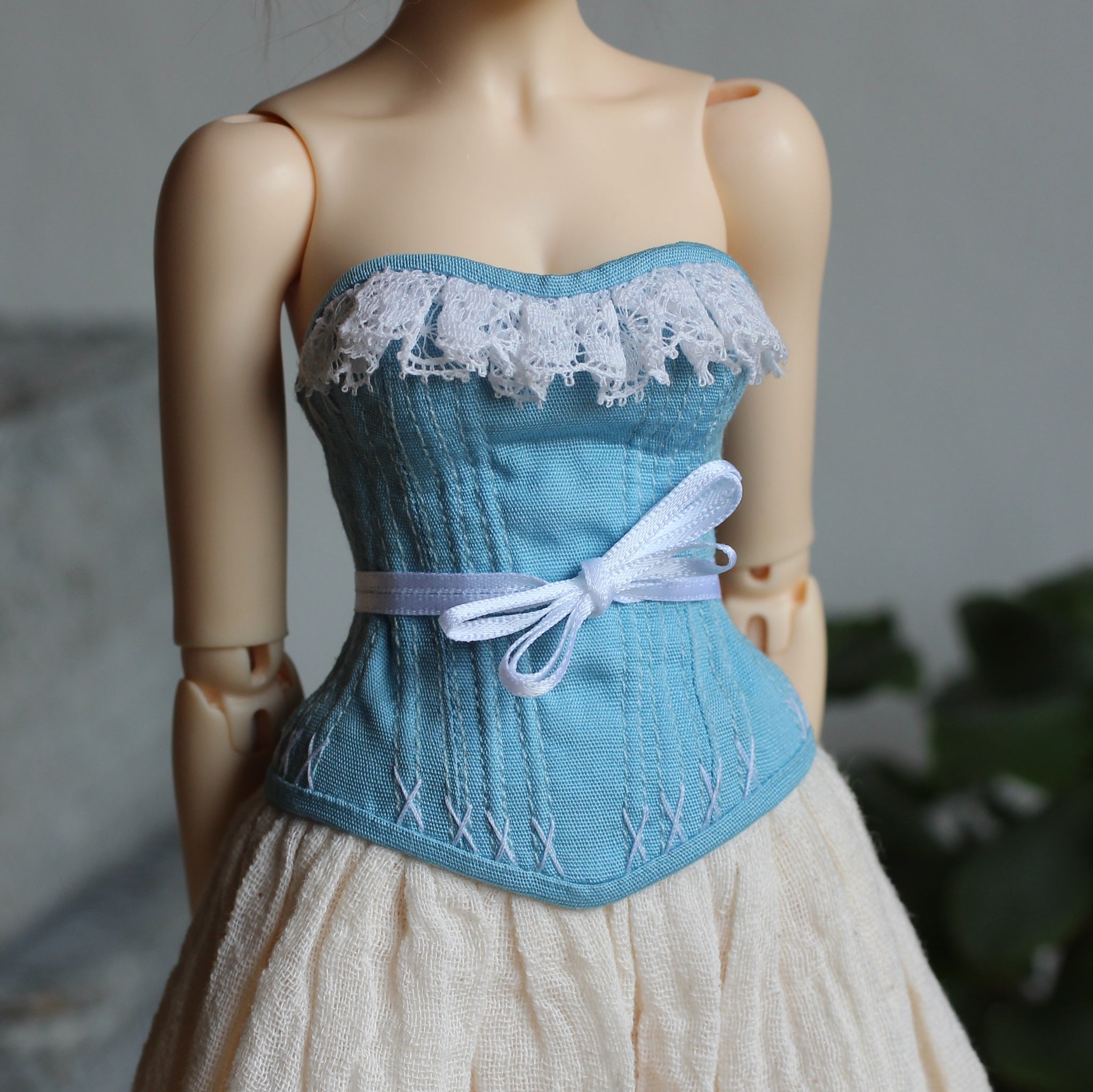 Baby blue corset A (Limited)